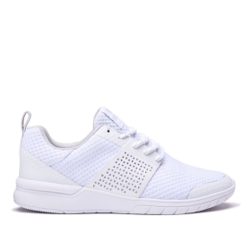 Supra Mens SCISSOR Low Top Shoes White/white | US-26470